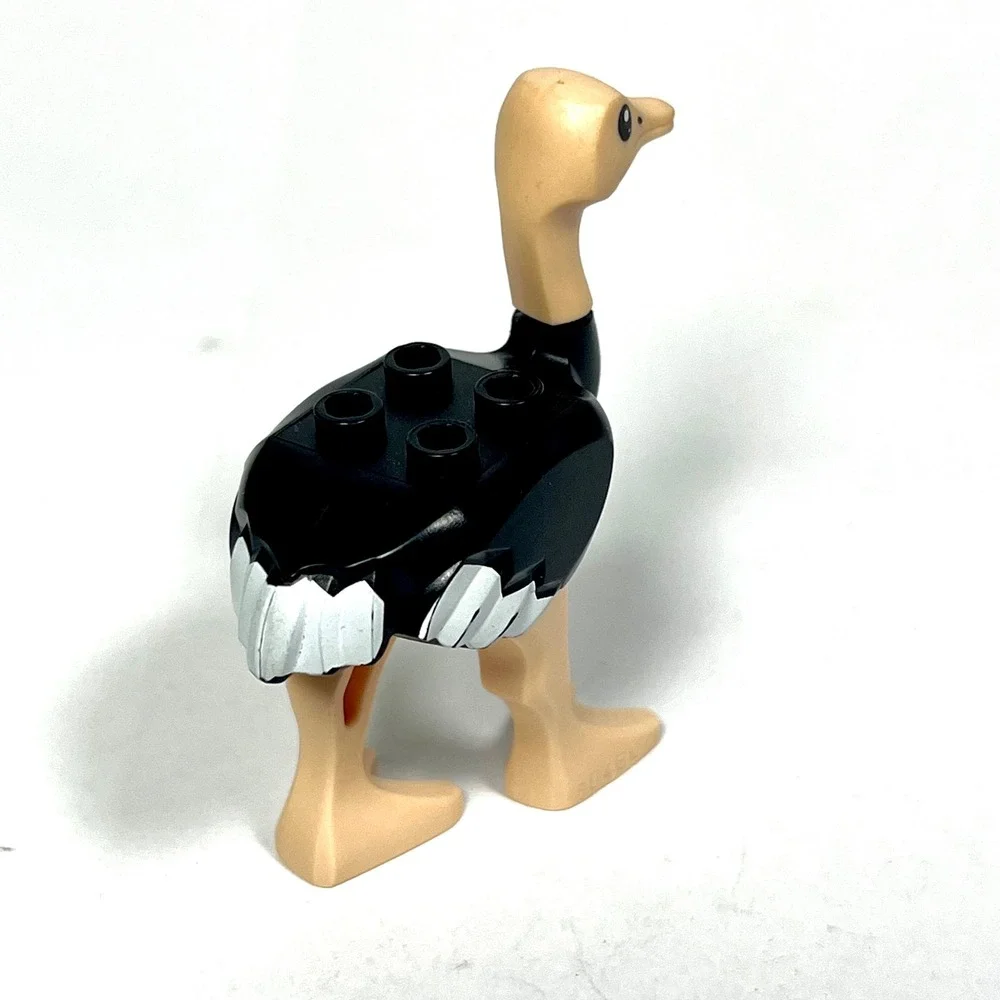 LEGO Prince of Persia Ostrich Animal Black Body Light Nougat Head Legs 7570